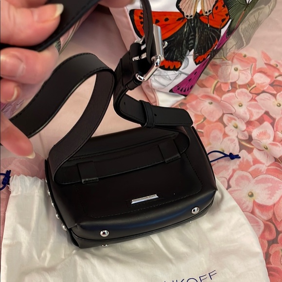 Rebecca Minkoff Black Studded Women's Bag - Picture 2 of 5